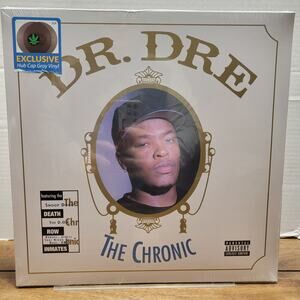 VINYL Dr. Dre: The Chronic 2 LP Exclusive Hub Cap Gray Vinyl NEW / SEALED